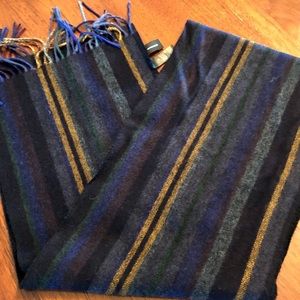 PS Paul Smith Men’s s Striped Wool Scarf